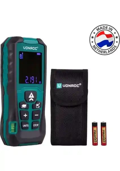 Vonroc Lazer Mesafe Ölçer: Yüksek Hassasiyetli ve Çok Yönlü Ölçüm Çözümü