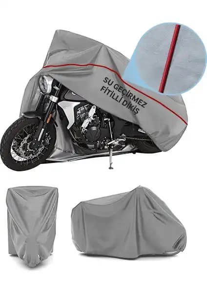 Wagell Tüm Motosikletlerle Uyumlu Güçlü ve Dayanıklı Motor Koruma Brandası