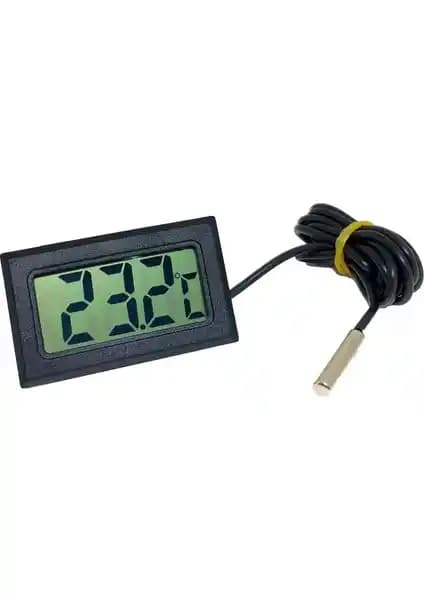 Weather Forecast thr143x Mini Dijital Termometre İç ve Dış Mekan Kullanımı İçin