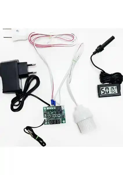 Weather Forecast THR250 Kuluçka Termostatı ve Higrometre ile Hassas Sıcaklık ve Nem Kontrolü