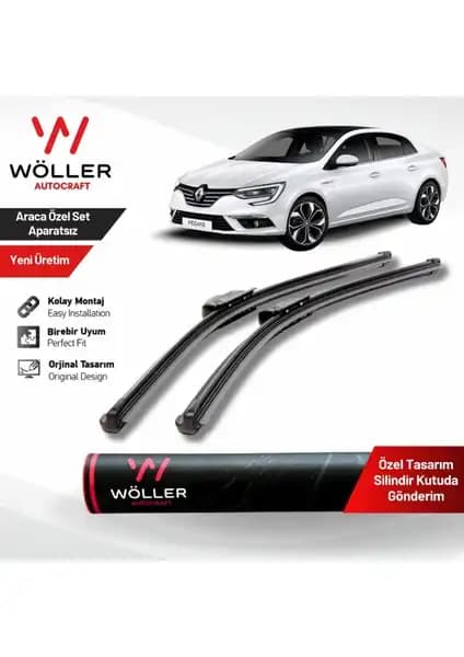 Wöller Renault Megane 4 Silecek Takımı: Yüksek Performans ve Dayanıklılık Sağlayan Ürün