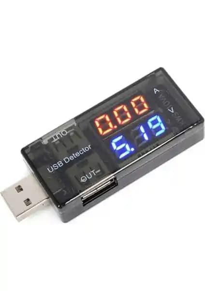 Wozlo USB Voltmetre ve Ampermetre: Elektronik Cihazlar için Güç ve Performans Takip Aracı