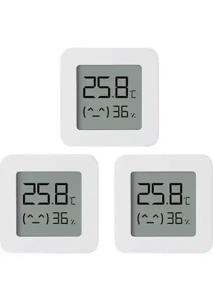 Xiaomi 3'lü Kablosuz Bluetooth Termometre Seti Ev ve Sağlık Takibi İçin