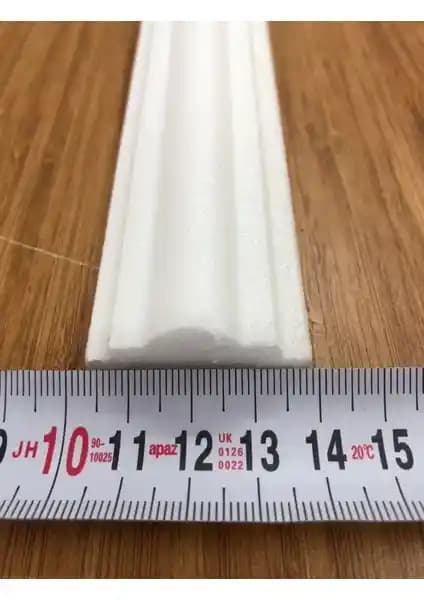YEDİTEPEOSMANLI Dekoratif Strafor Köpük Çıta 5 Metre Uzunluğunda Hafif ve Kolay Uygulama