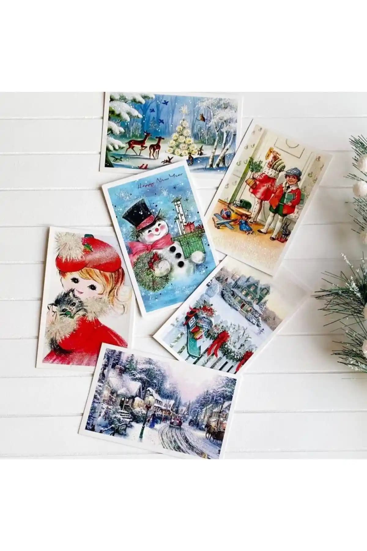 Bimotif ve Mia Pera Yılbaşı Kartpostal Setleri Karşılaştırması