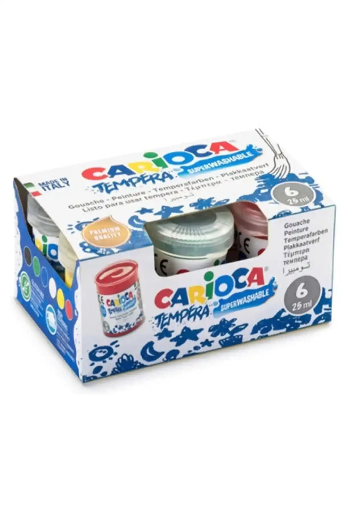 Carioca Yıkanabilir Parmak Boyası ve Tempera Suluboya Karşılaştırması