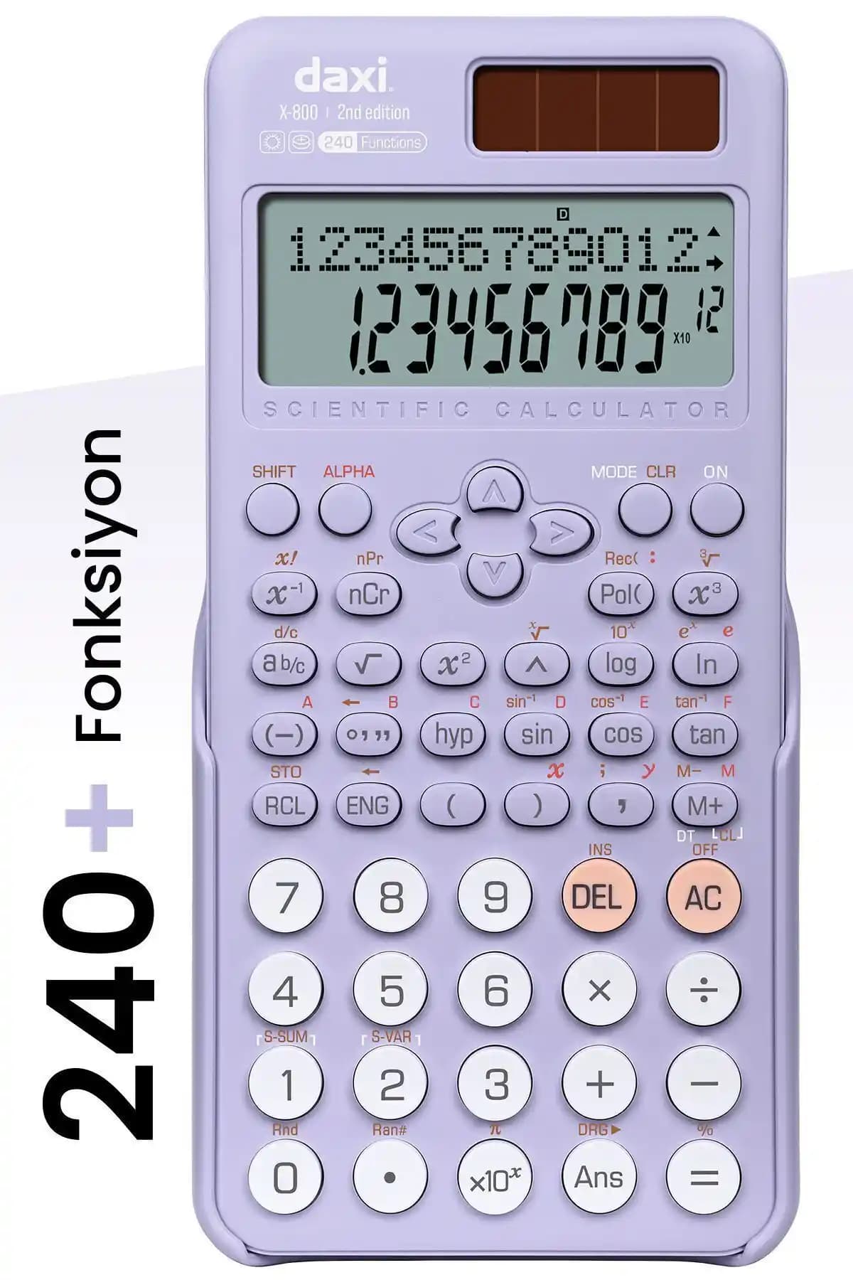 Daxi X-800 ve Genel Markalar 112p Bilimsel Hesap Makinesi Karşılaştırması