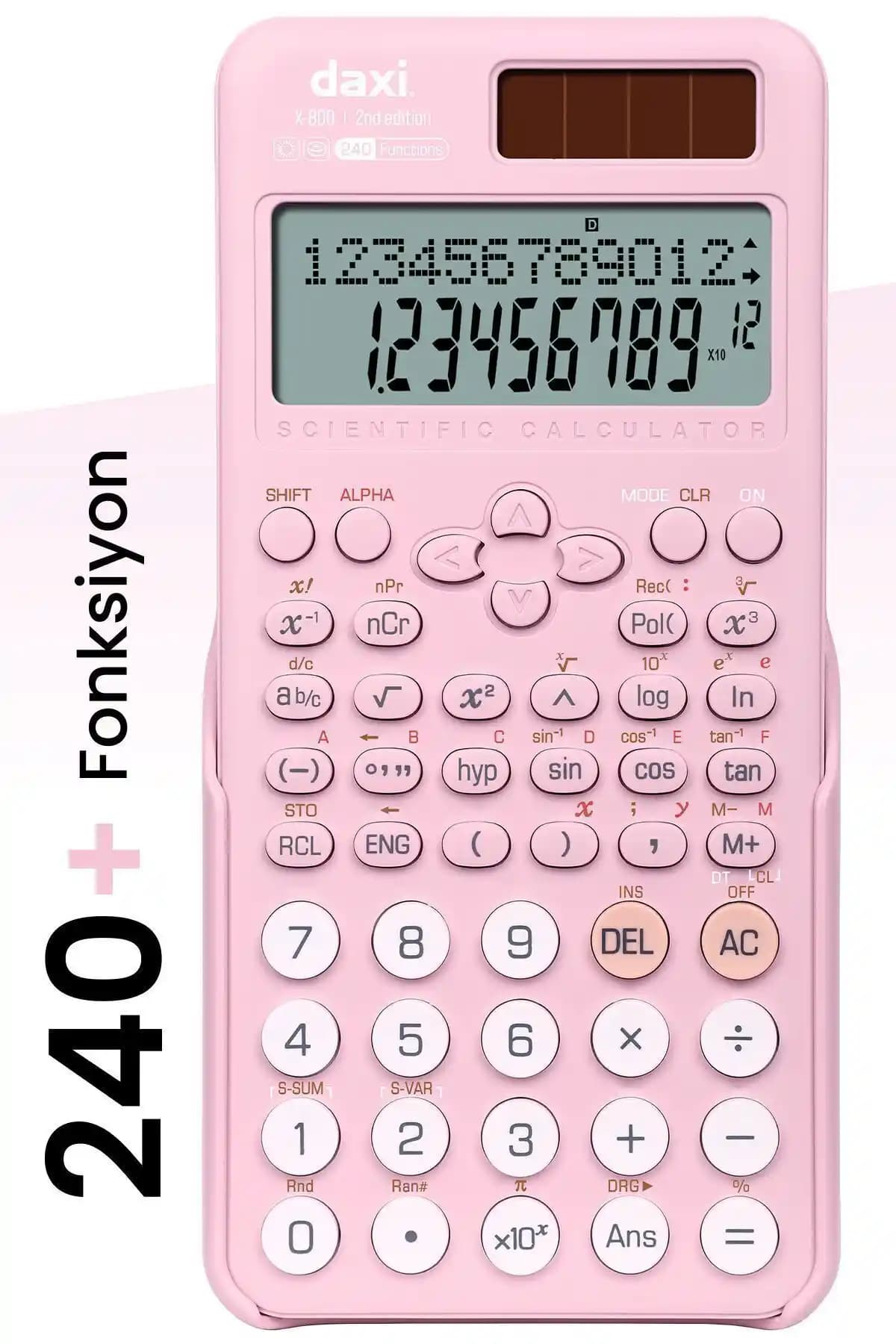 Daxi X-800 ve Genel Markalar 112p Bilimsel Hesap Makinesi Karşılaştırması ve Özellikleri