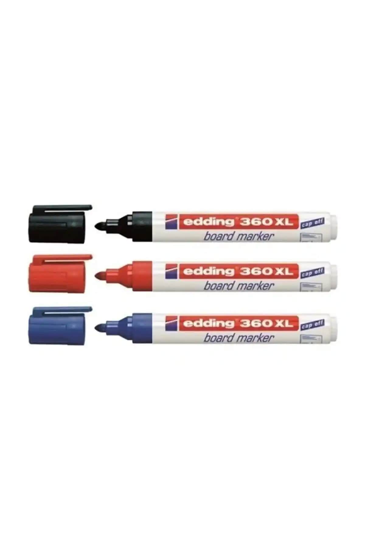 Edding 360 XL ve Mavi Beyaz Yazı Tahtası Kalemleri Karşılaştırması