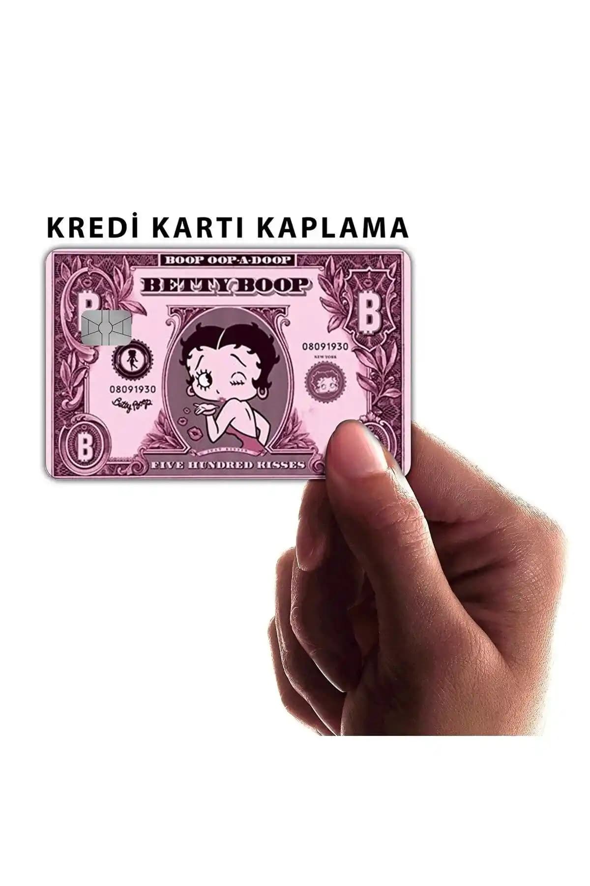 Kredi Kartı Kaplama Sticker'ları Betty Boop ve Kurtlar Vadisi Polat Karşılaştırması