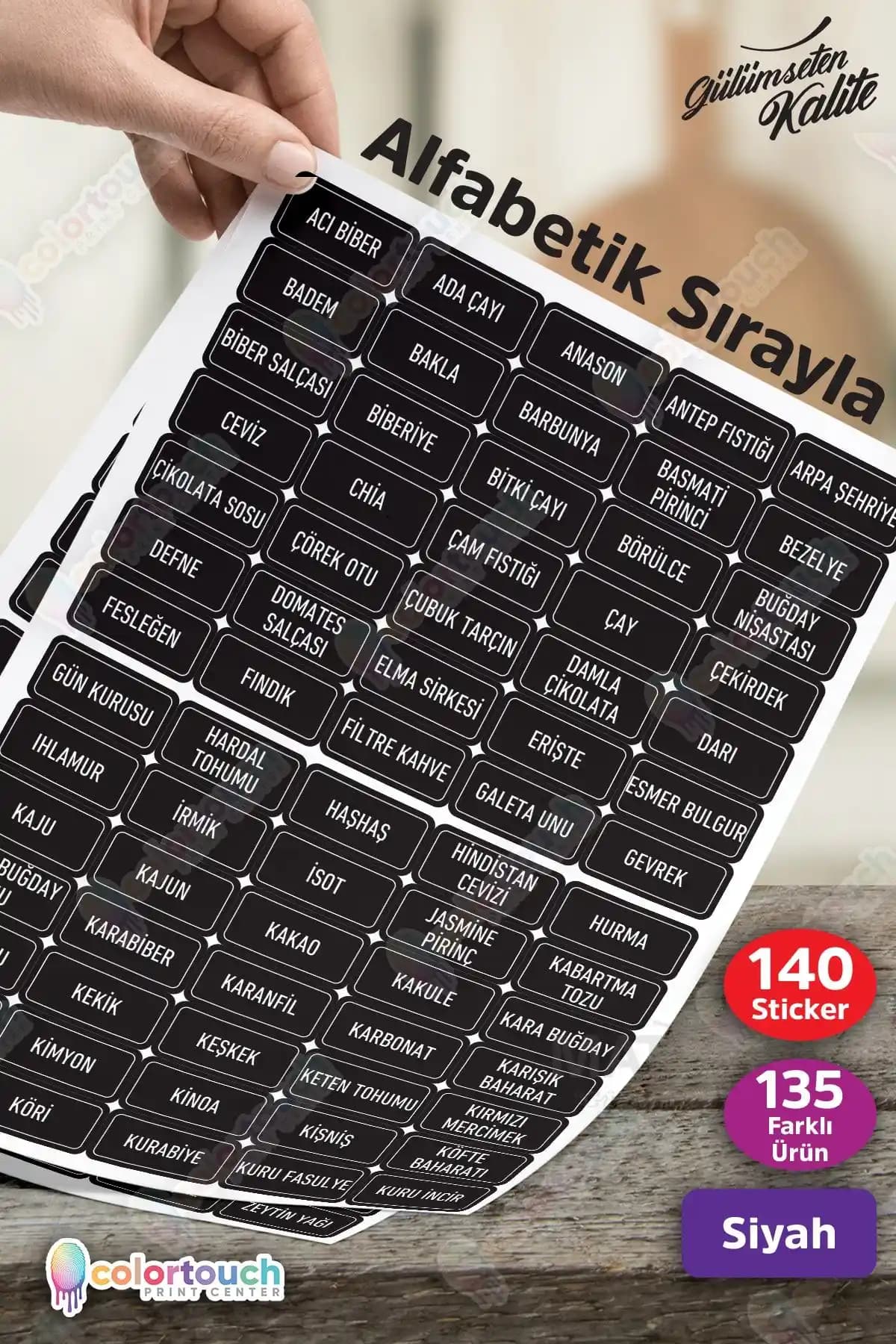 Mutfak Organizasyonu için Etiket Karşılaştırması: Siyah ve Şeffaf Kavanoz Etiketleri