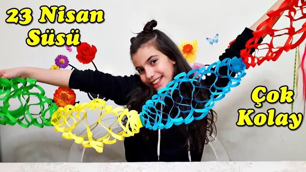 23 Nisan için yaratıcı ve kolay süs yapımı önerileri ve dekorasyon fikirleri