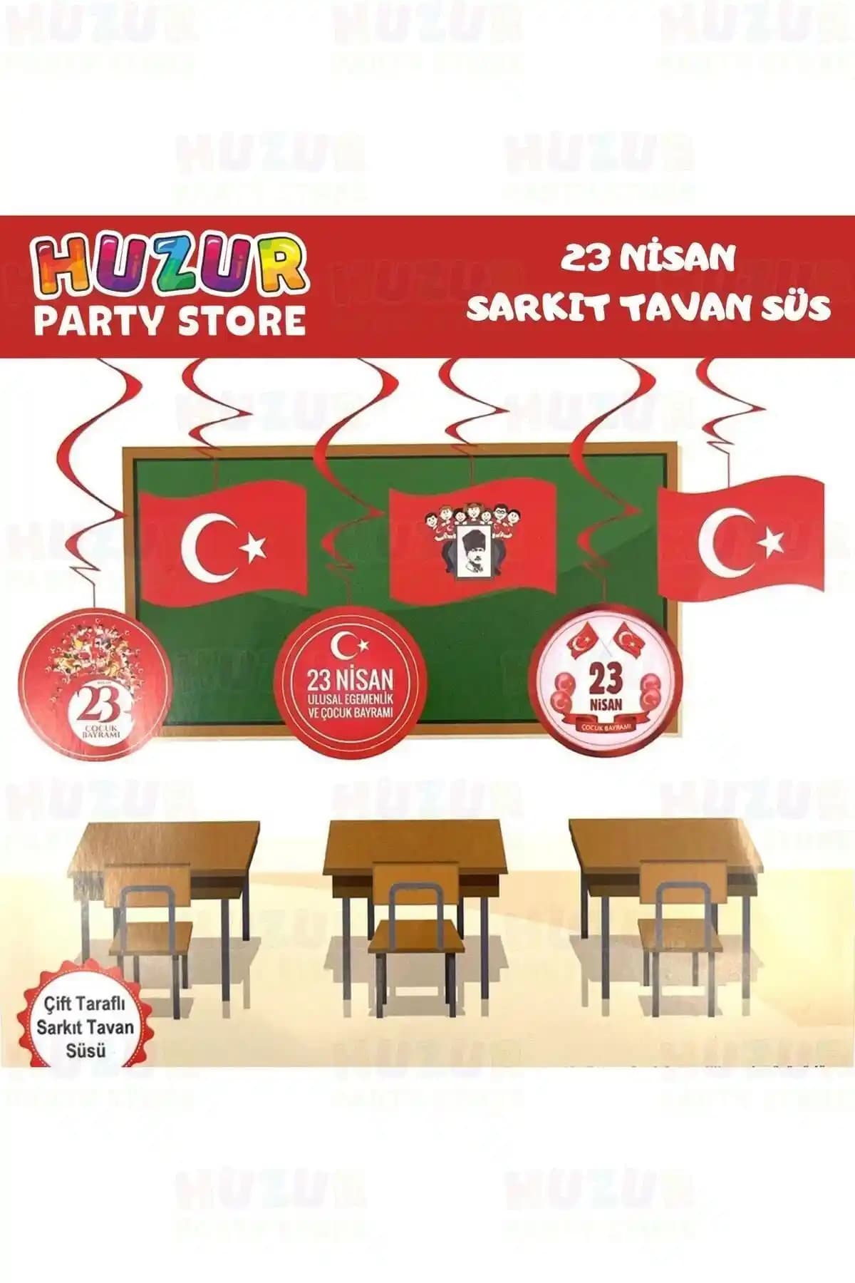 23 Nisan Sınıf Süsleme Malzemeleri ile Bayramı Unutulmaz Kılın