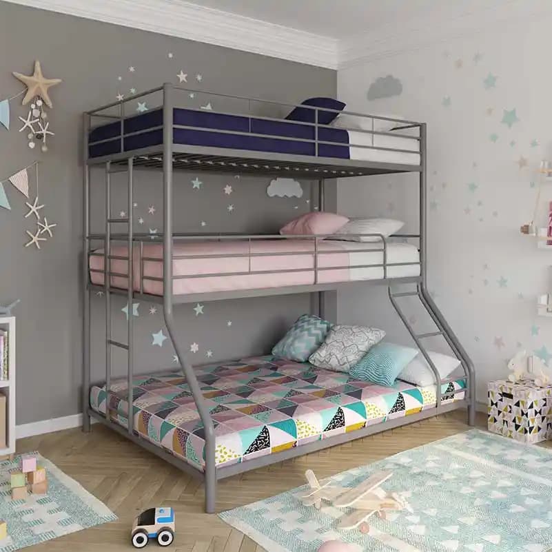 3 Ranzalı Yatak ile Alan Tasarrufu ve Modern Dekorasyon Çözümleri