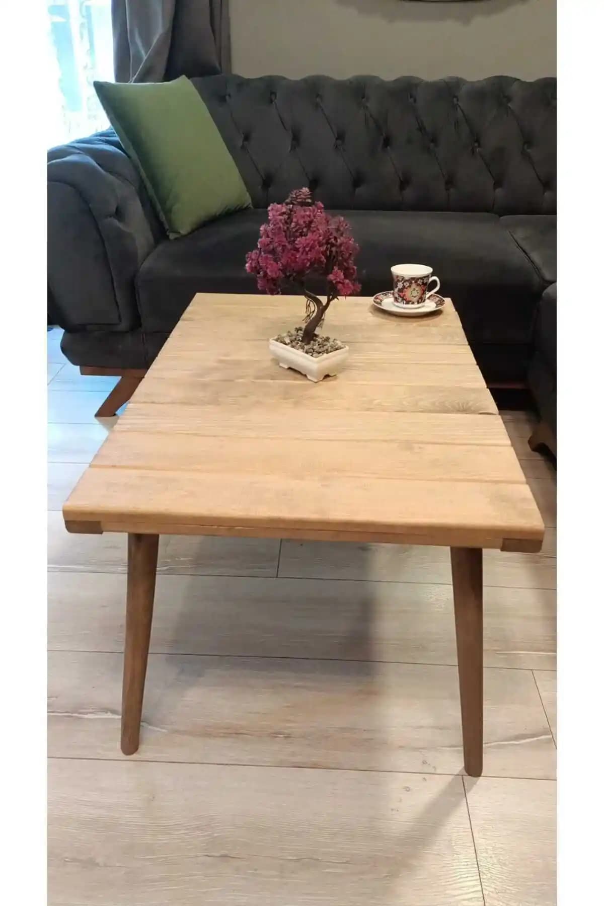 Ağaç Orta Sehpa Modelleri ve Dekorasyonda Doğallığın Yeri