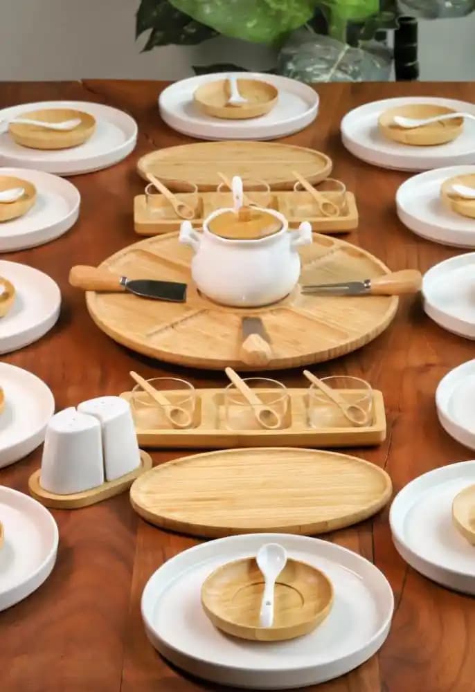 Bambu Sunum Setleri ile Mekanlarınıza Doğal ve Estetik Bir Dokunuş Katın