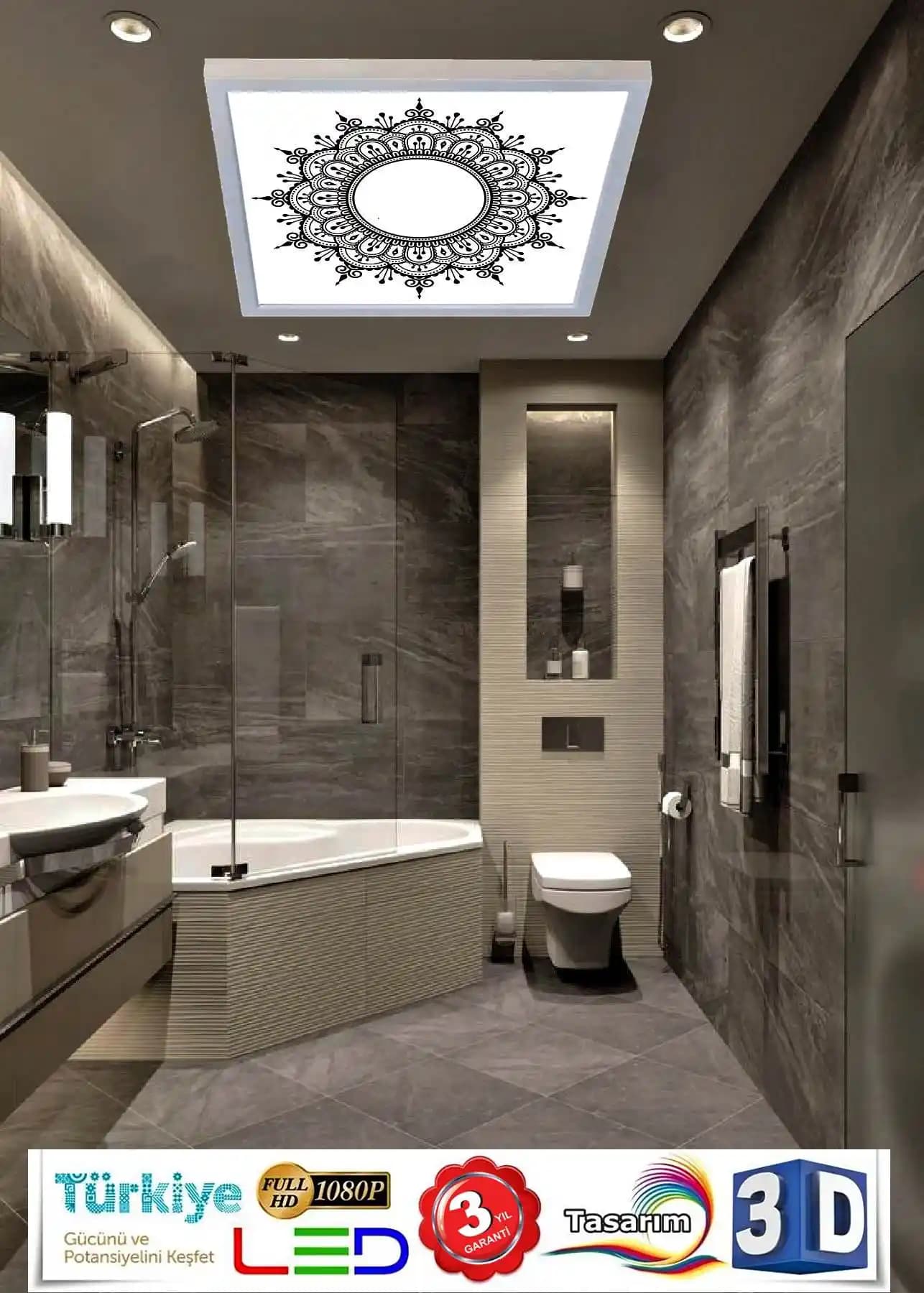 Banyo Dekorasyonunda Avize Kullanımı: Estetik ve Fonksiyonelliğin En İyi Yolu