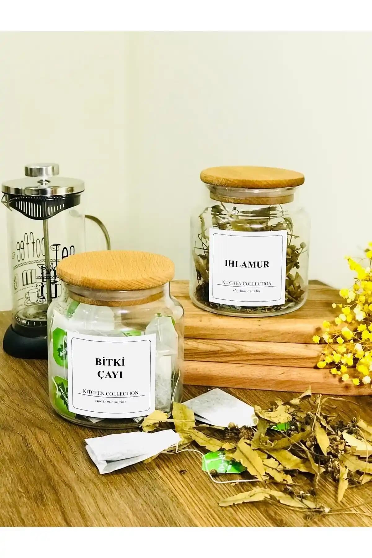 Bitki Çayı Kavanozlarıyla Doğal ve Şık Dekorasyon Trendleri