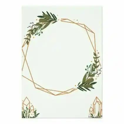 Boş Davetiye Çerçevesi ile Dekorasyonda Zarafetin Anahtarı ve Kullanım İpuçları