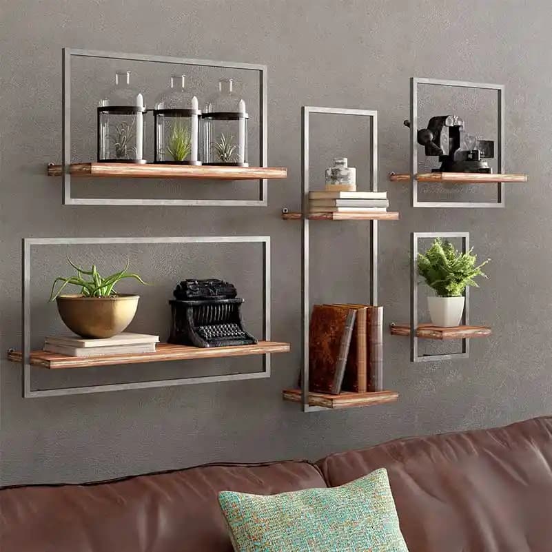 Dekoratif Raflar ile Ev Dekorasyonunda Şıklık ve İşlevselliğin Birleşimi