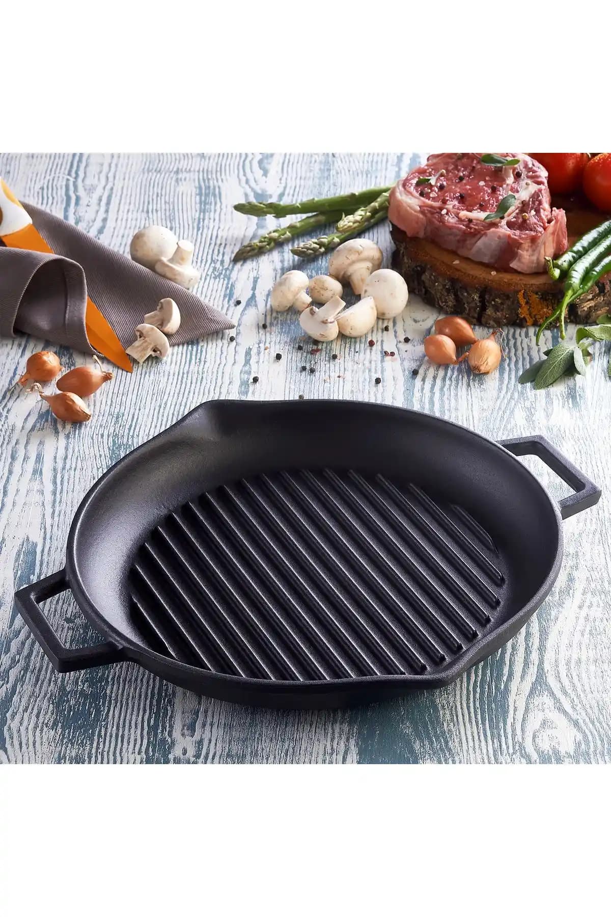 Demir Döküm Izgara Tava ile Mutfakta Şıklık ve Dayanıklılık Sağlama Rehberi