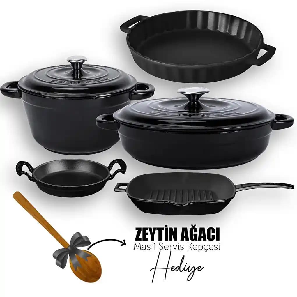 Demir Döküm Tencere ile Endüstriyel ve Rustik Dekorasyon Trendleri 2023