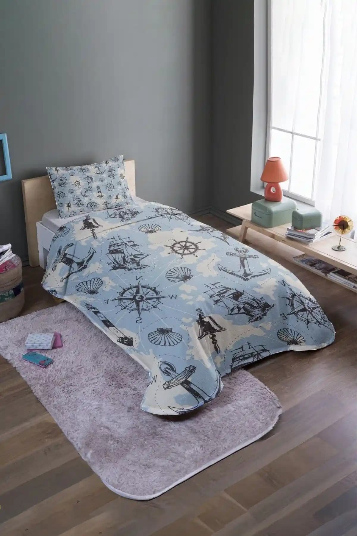 Denizci Pike Takımı Tek Kişilik: Deniz ve Doğa Temalı Dekorasyon İçin Rehber