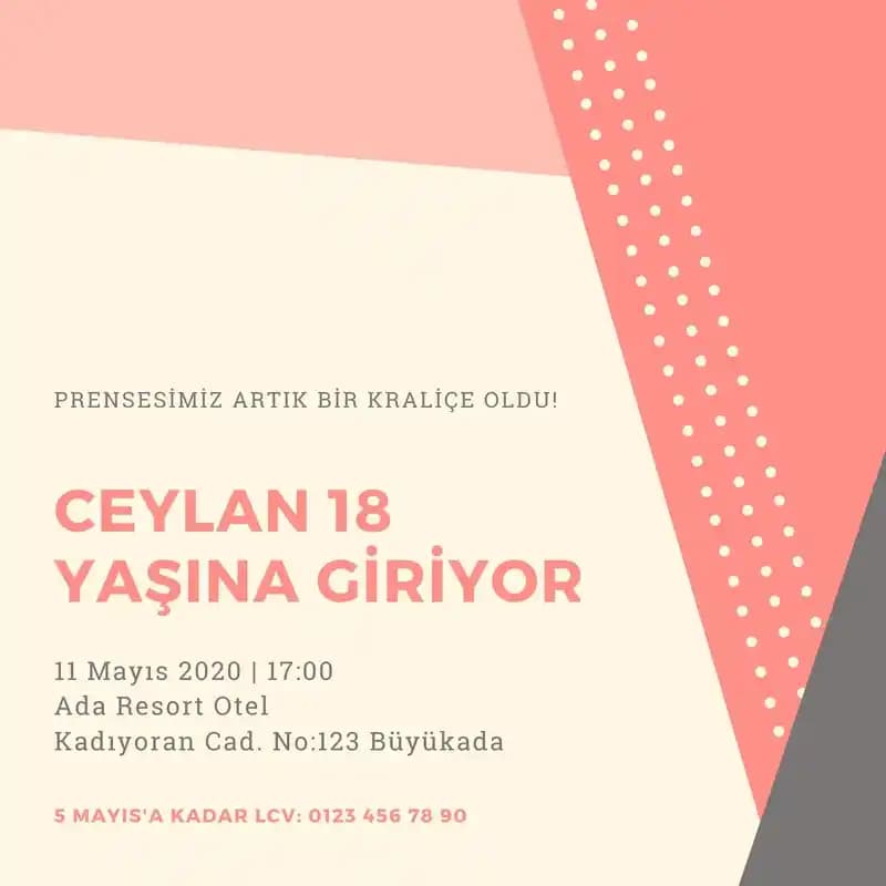 Doğum Günü Davetiyesi ve Dekorasyonunun Uyumlu ve Büyülü Dünyası