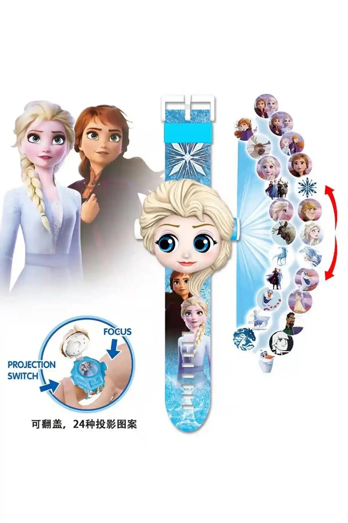 Elsa Kol Saati ile Çocuk Odalarına Renkli ve Eğlenceli Dekorasyon Dokunuşu