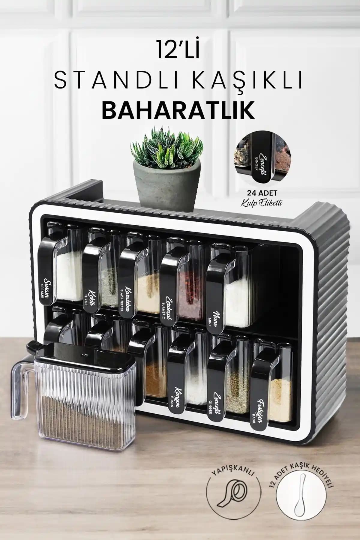 Ev Şeklinde Baharatlıklar ile Mutfağınıza Şıklık ve İşlevsellik Katın