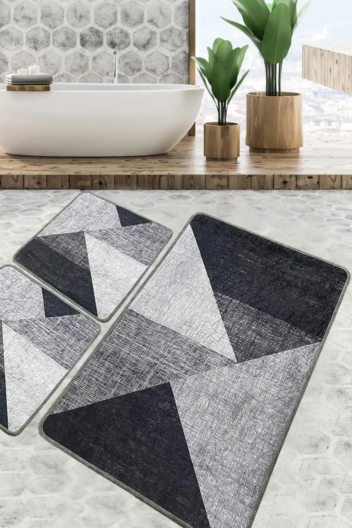 Gri Banyo Halısı ile Modern ve Şık Banyo Dekorasyonu İpuçları ve Dekorasyon Fikirleri