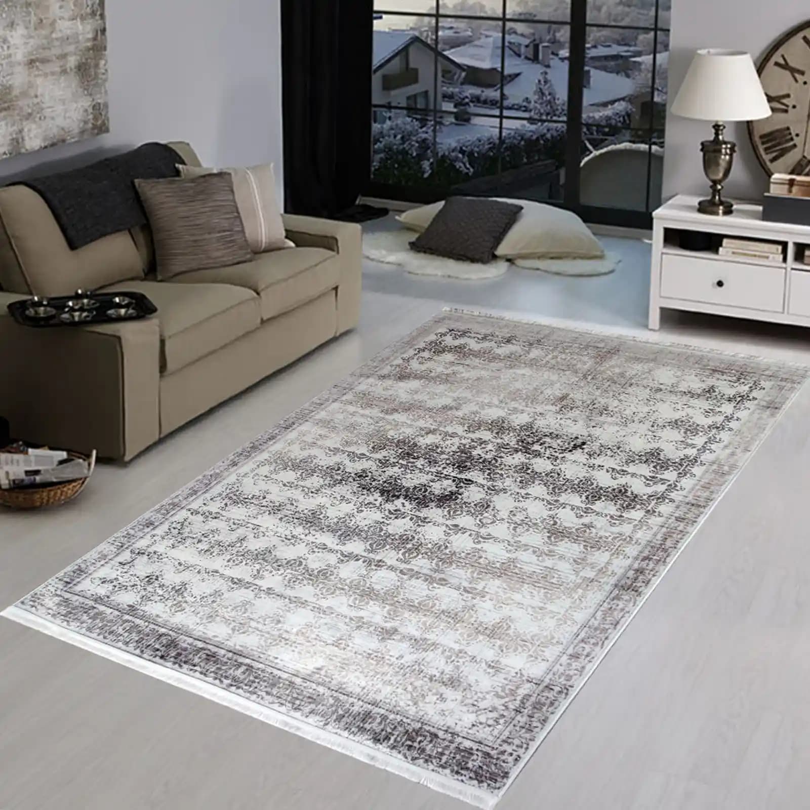 Gri Halı ile Dekorasyonda Şıklık ve Zarafeti Yakalamak İçin İpuçları ve Trendler