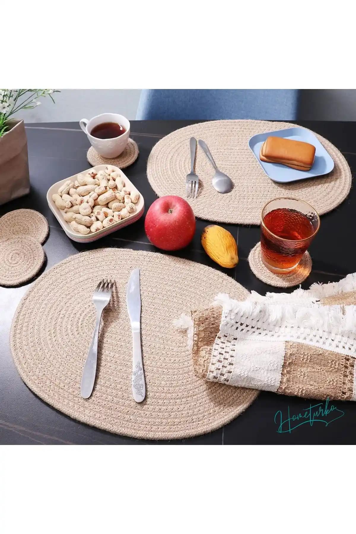 Hasır Supla ile Masa Dekorasyonunda Doğal ve Şık Bir Dokunuş Sunun