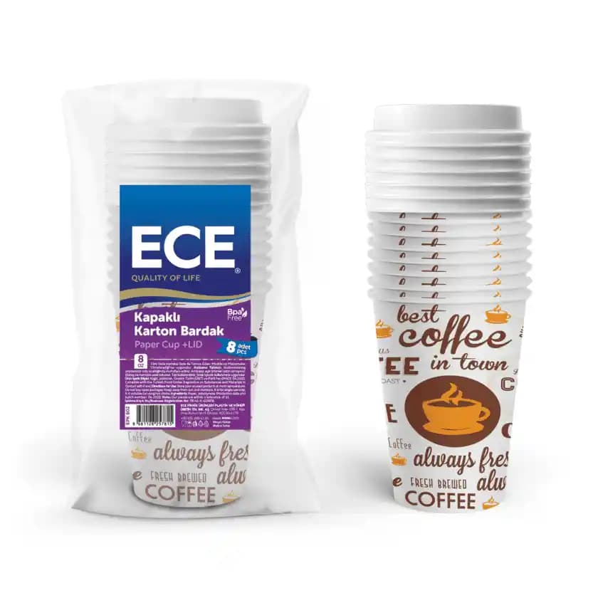 Kapaklı Kağıt Bardaklar: Dekorasyon ve Pratiklik İçin Modern Çözümler