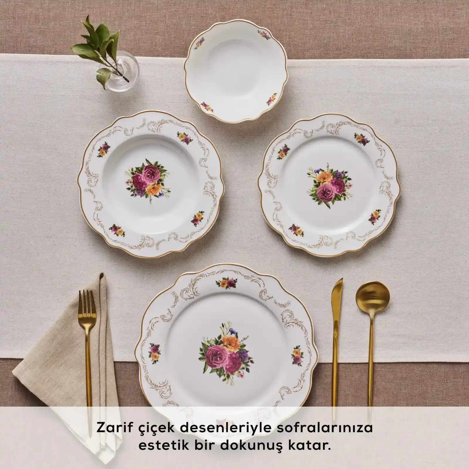 Karaca Antique Yemek Takımı ile Sofralarınıza Şıklık ve Zarafet Katın