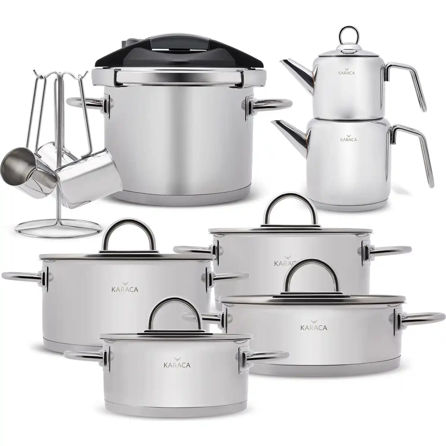 Karaca Çelik Tencere Çeyiz Setleri ile Mutfakta Şıklık ve Dayanıklılık Sağlayın