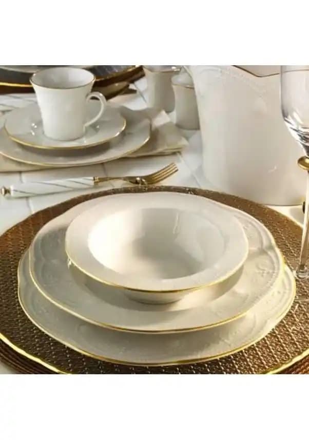 Kütahya Fulya Yemek Takımı ile Sofralarınıza Zarif ve Dayanıklı Bir Dokunuş