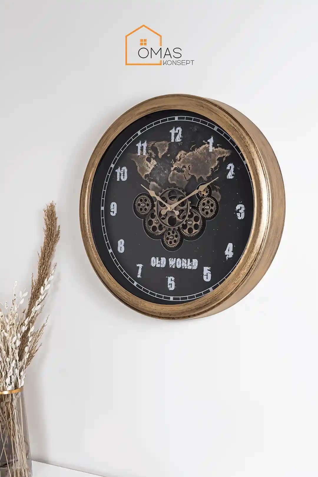 Salon Dekorasyonunda Duvar Saati Kullanımının Önemi ve Farklı Tasarım Yaklaşımları