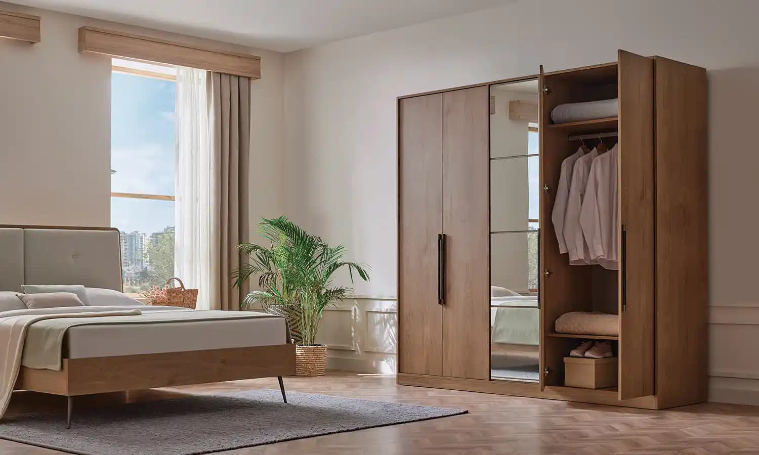 Yatak Odasında Helis Temasıyla Modern ve Çekici Dekorasyon İpuçları