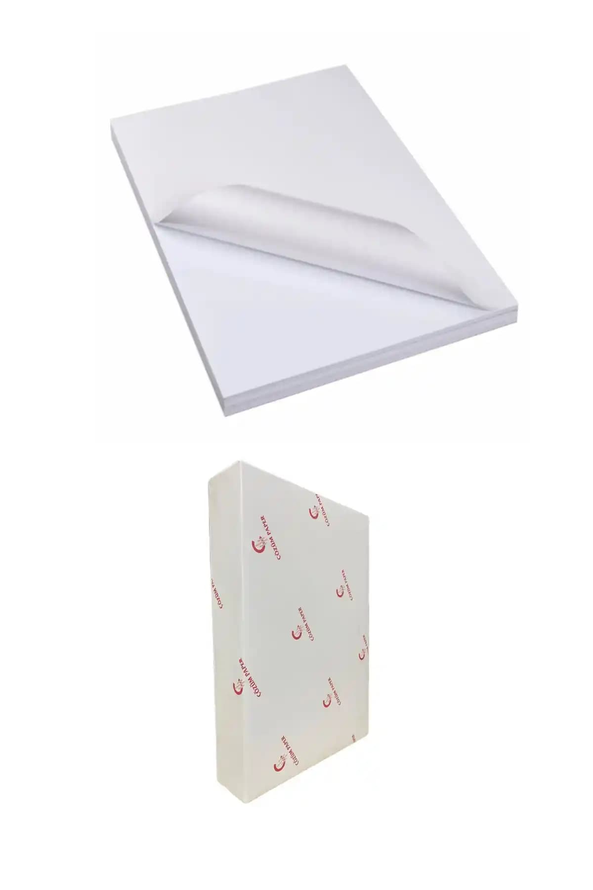 Adestor Çözüm Kağıt 100 Adet Parlak Yapışkanlı Etiketler Profesyonel ve Çok Yönlü Kullanım İçin