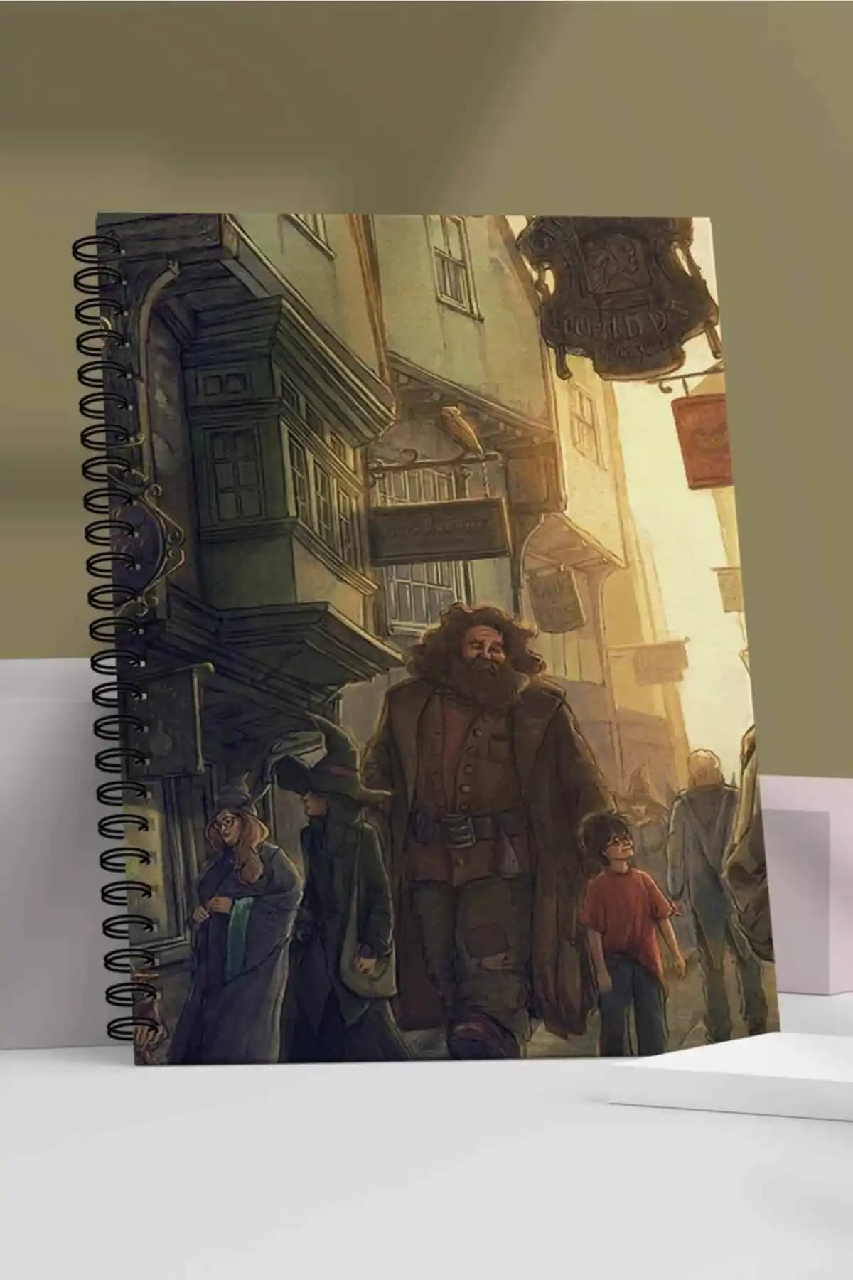 Apeirona Harry Potter Temalı Defteri: Şık ve Dayanıklı Not Defteri Çocuklar ve Yetişkinler İçin