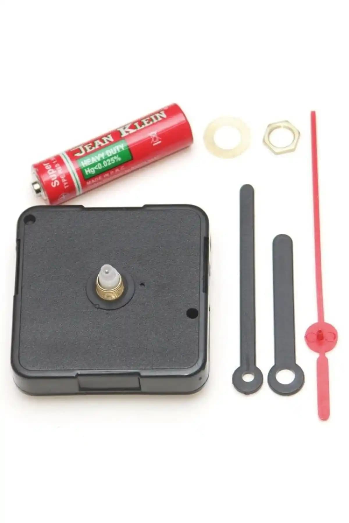 EMİN Saat Mekanizması Seti Türkiye Menşeli Uygun Fiyatlı ve Kullanım Kolaylı Saat Yapım Seti