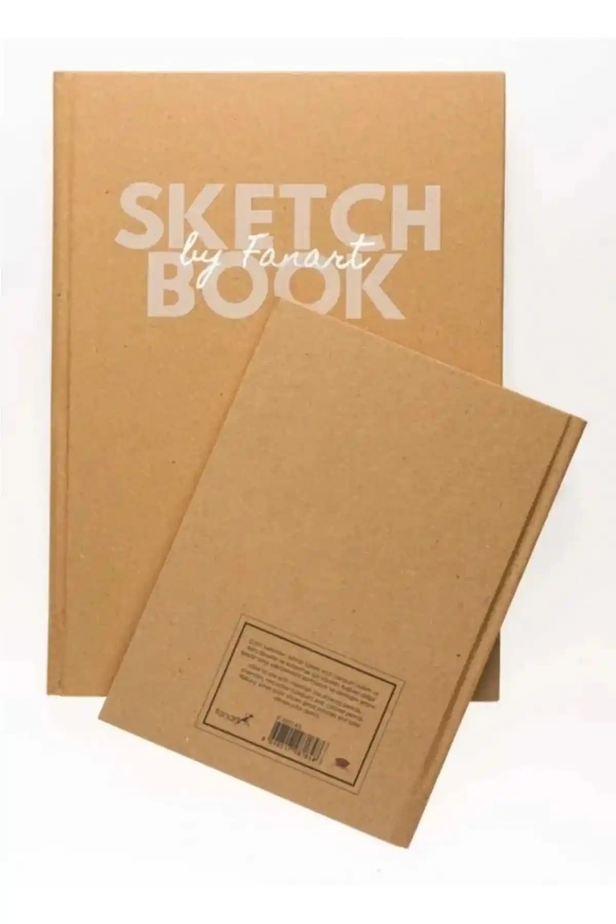 Fanart Sketch Book A4 96 Sayfa Kaliteli Çizim Defteri Sanat ve Hobi Kullanımı İçin