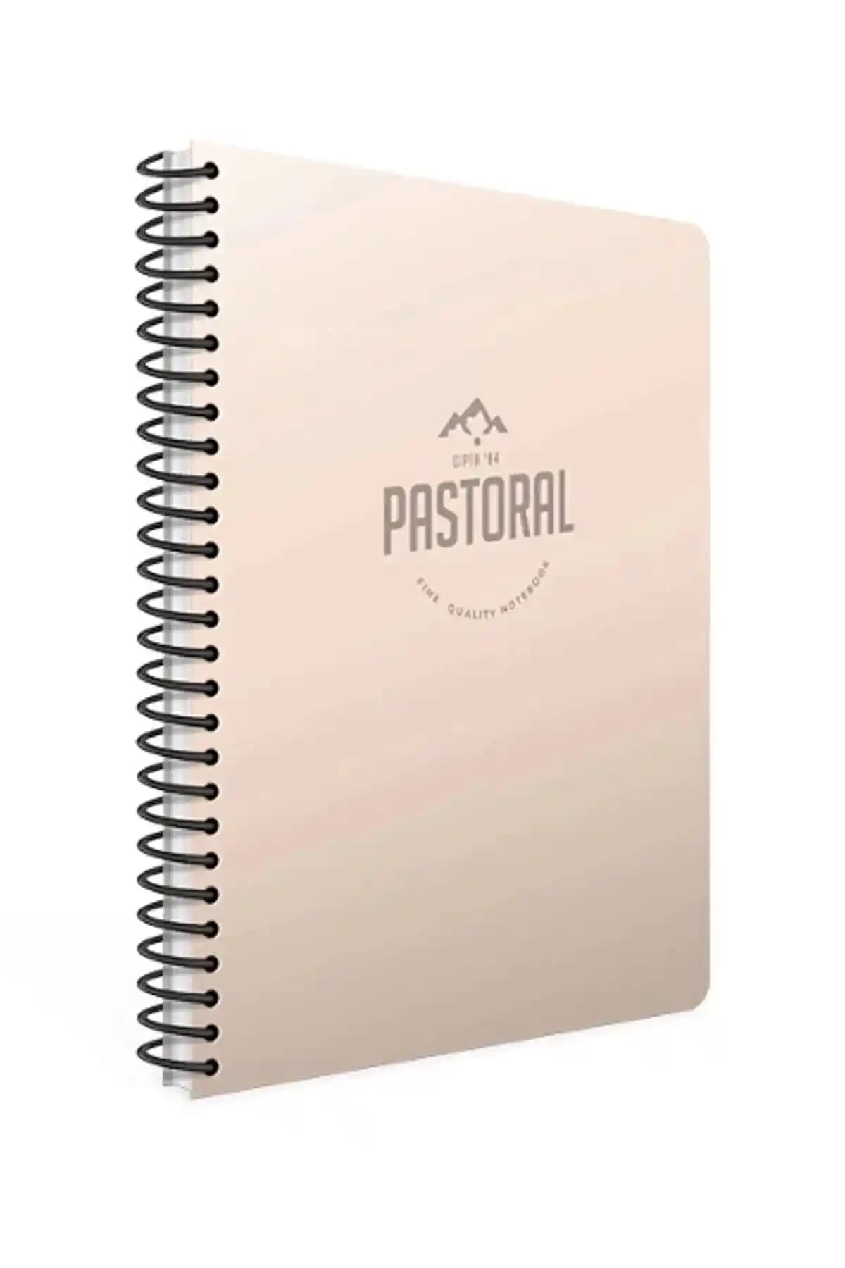 Gıpta Pastoral A4 72 Yaprak Kareli Spiralli Defter: Dayanıklı ve Şık Not Defteri