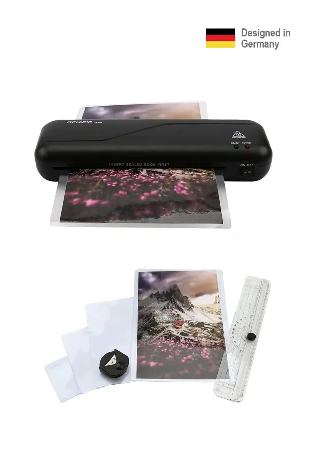 Olympia Genie La 200 4in1 Laminasyon Makinesi: Hızlı ve Çok Yönlü Belge Koruma Çözümü