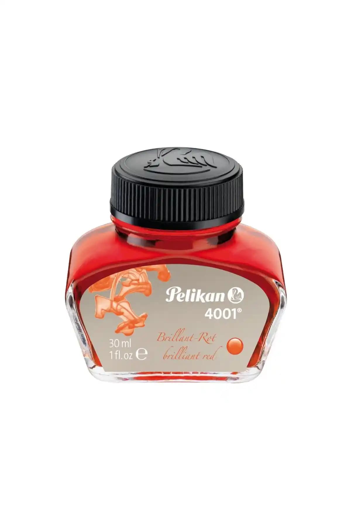 Pelikan 4001 Dolmakalem Mürekkebi Kırmızı Renk Seçeneğiyle Yüksek Kalite ve Güvenilirlik