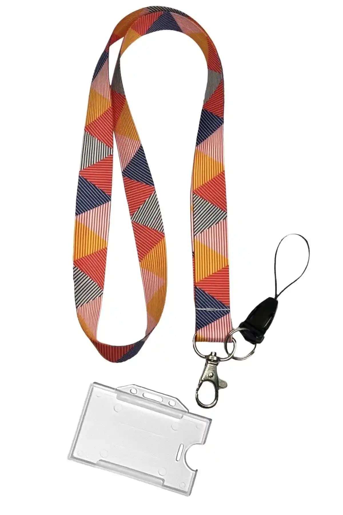 StormiStoretr Renkli Şeffaf Yatay Telefon Askısı ve Kartlık ile Pratik ve Şık Kullanım