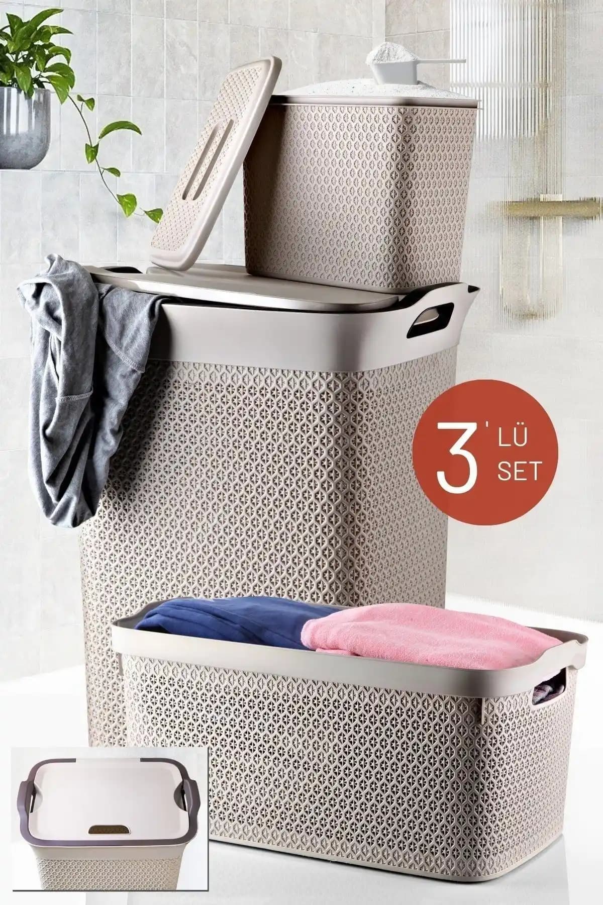 Dekorasyonda Pratik ve Şık Çamaşır Sepetleri: Farklı Modeller ve Dekorasyon İpuçları