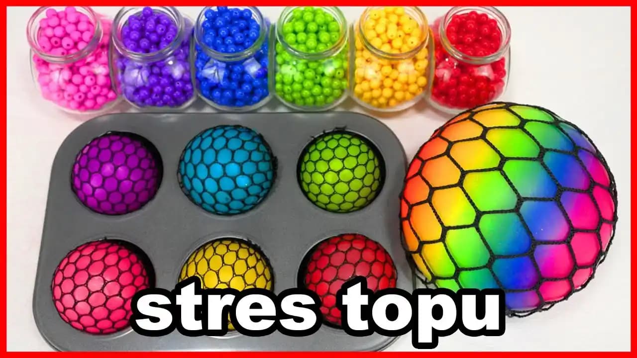Dekorasyonda Renkli ve Eğlenceli Bir Dokunuş: Slime Stres Topu ile Mekânınızı Canlandırın