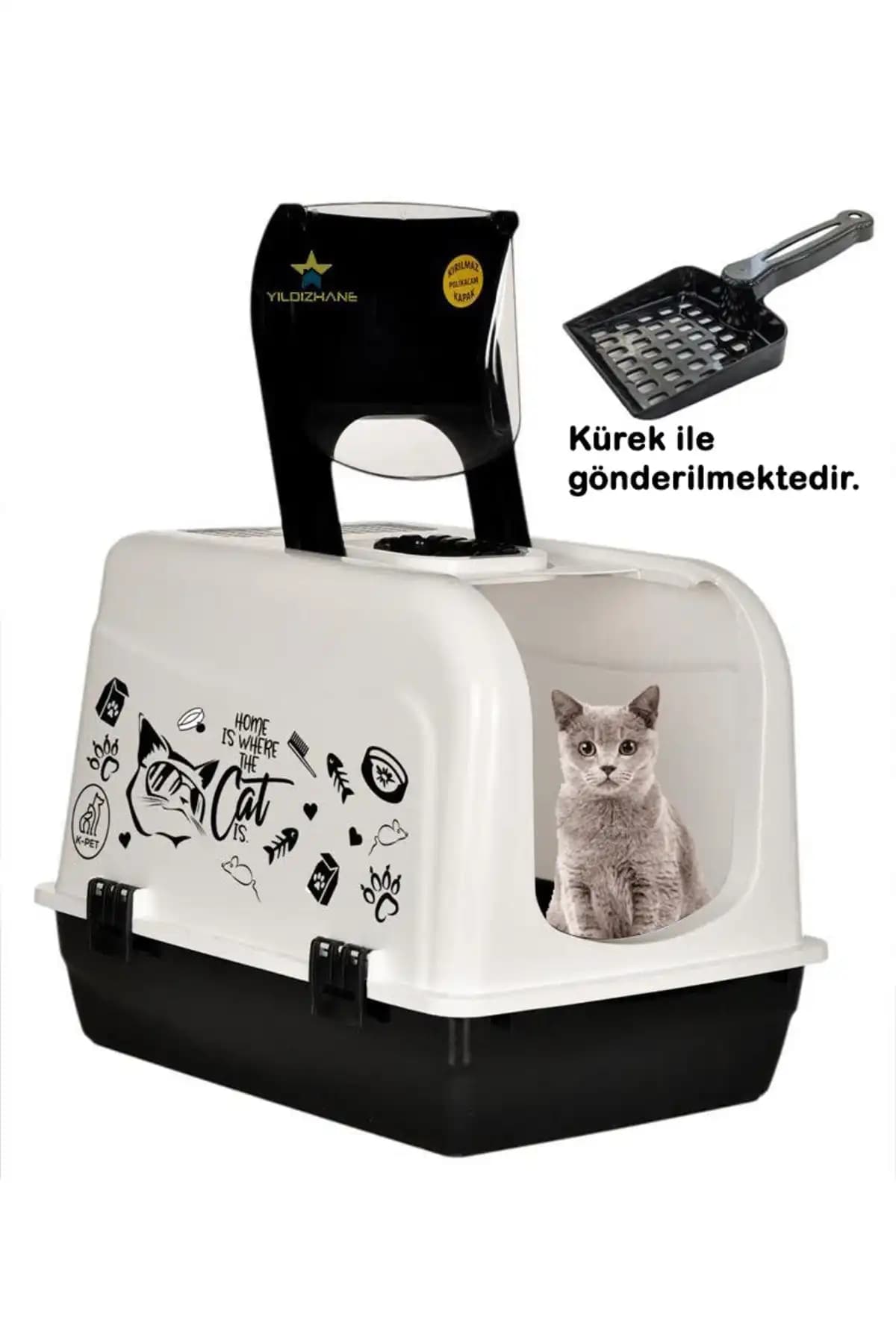 Ev Dekorasyonuna Uygun Modern ve Şık Kedi Tuvalet Kabı Çözümleri